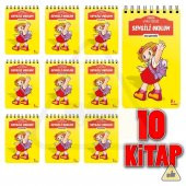 CEREN ÖYKÜ DİZİSİ HİKAYE OKUMA YAZMA EĞİTİM 21X30 CM 10 KİTAP SET - 1