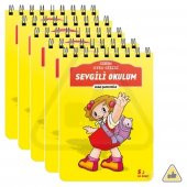 CEREN ÖYKÜ DİZİSİ HİKAYE OKUMA YAZMA EĞİTİM 21X30 CM 10 KİTAP SET - 2