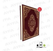 AYFA 058F MÜHÜRLÜ ORTA KURAN 2 RENK-FLOK KAPAK - 6