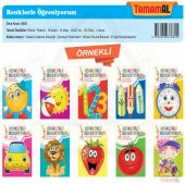 BOYAMA KİTABI RENKLERLE ÖĞRENİYORUM 10 KİTAP OKUL ÖNCESİ ÖRNEKLİ - 1