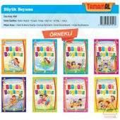BOYAMA KİTABI OKUL ÖNCESİ 8 FARKLI KİTAP ÖRNEKLİ - 1