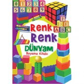 ŞEKİLLİ BOYAMA KİTABI RENK RENK DÜNYAM OKUL ÖNCESİ 5 KİTAP SETİ - 2