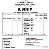 8.SINIF TÜM DERSLER TEOG SORU BANKASI TÜRKÇE MAT FEN İNK. DİN İNG - 2