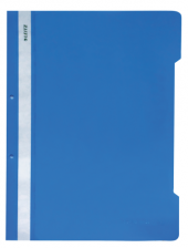 TELLİ DOSYA MAVİ ŞEFFAF 50 ADET POŞET DOSYA VE A4 KAĞIT EVRAK İÇİ - 2