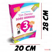 3.SINIF TÜM DERSLER SORU BANKASI TÜRKÇE MATEMATİK FEN İNG HAYAT B - 3