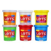 LETS 6 RENK OYUN HAMURU 900GR L8350 PLAY DOUGH 8680679800273 - 6
