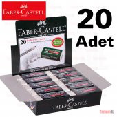FABER CASTELL BÜYÜK BOY BEYAZ SİLGİ 7085/20 20 Lİ 1 PAKET thumbnail 1