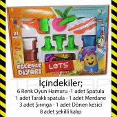 Lets Funny Eğitici Modelleme OYUN HAMURU Seti 22 Parça L9006 - 4