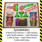 Lets Funny Eğitici Modelleme OYUN HAMURU Seti 22 Parça L9006 - 6