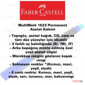 FABER CASTELL CD PERMANENT ASETAT KALEMİ M KALIN 2 adet - 2