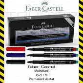 FABER CASTELL CD PERMANENT ASETAT KALEMİ M KALIN 2 adet - 3