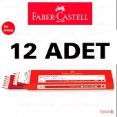 FABER CASTELL KIRMIZI KOPYA KALEMİ 1 DÜZİNE 8690826141012 1410 - 1