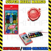FABER CASTELL 12 Lİ SULU BOYA 24MM 8690826125401 - 4