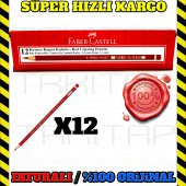 FABER CASTELL KIRMIZI KOPYA KALEMİ 1 DÜZİNE 8690826141012 1410 - 4