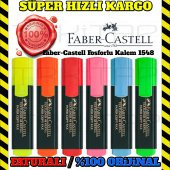 FABER CASTELL FOSFORLU KALEM İŞARETLE KALEMİ 1548 TEXTLİNER 2ADET - 3