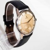 Antika 1949 Omega Cal 265 Jumbo Calatrava Kurmalı Erkek Kol Saati - 3