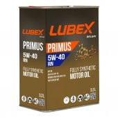 Lubex Primus RN 5W-40 3.2 Lt Tam Sentetik Motor Yağı - 1