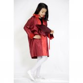 Mezuniyet Kep Cübbe Anaokul Bordo Kırmızı - 2