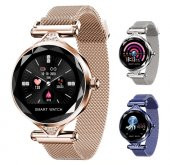 Olix H1 Smart Watch Bayan Akıllı Saat Nabız Ölçer Uyku ve Spor Faliyetleri - 1