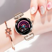 Olix H1 Smart Watch Bayan Akıllı Saat Nabız Ölçer Uyku ve Spor Faliyetleri - 2
