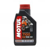 Motul 7100 4T 15W-50 1 Lt 4 Zamanlı Motosiklet Motor Yağı thumbnail 1