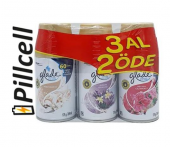 Glade Otomatik Oda Spreyi 3 Al 2 Öde Yedek İpeksi Vanilya & Lavanta Ferahlığı & Meyve Oda Kokusu - 1