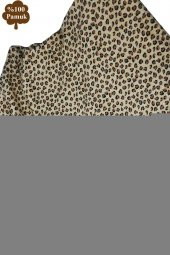 100 Pamuklu Bebek Battaniyesi Leopar - 3