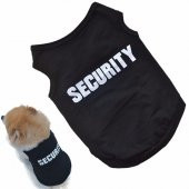 KEDİ VE KÖPEK İÇİN SECURİTY ELBİSE,KIYAFET, XS-S-M-L BEDEN - 1
