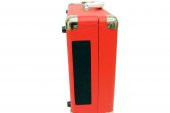 Kırmızı Pikap Çantalı Crownwell Plak Çalar - 5