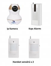 AngelEye KS-512 HD Wifi Ev ve Bebek iP Kamera 4in1 Full Set - 1