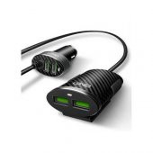 LDNIO C502 5.1A 4 Portlu USB Araba Şarj Aleti Uzatma Kablosu - 4