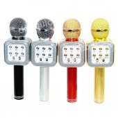 Karaoke Mikrofon Wster Ws-1818 Orjinal Bluetooth Usb-Fm-Micro SD - 1