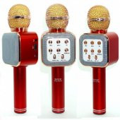 Karaoke Mikrofon Wster Ws-1818 Orjinal Bluetooth Usb-Fm-Micro SD - 3