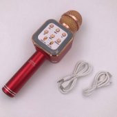 Karaoke Mikrofon Wster Ws-1818 Orjinal Bluetooth Usb-Fm-Micro SD - 5