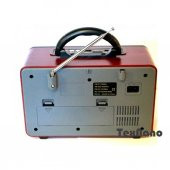 Şarjlı Nostaljik Radyo Meier M-113BT USB/SD/MP3 Bluetooth - 3