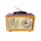 Nostaljik Retro Ahşap Görünüm Bluetooth Radyo Usb Sd Meier 110BT - 2