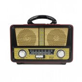 Meier M-112BT Şarjlı Nostaljik Radyo USB/SD/MP3/Bluetooth - 3
