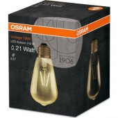 Osram Led Edision Vintage 1906 2.5W Rustik Armut Tip Led Ampul - 2