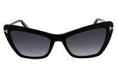 Tom Ford Valesca-02 FT0555 01B 55 Kadın Güneş Gözlüğü - 2