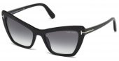 Tom Ford Valesca-02 FT0555 01B 55 Kadın Güneş Gözlüğü - 1