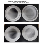 Dış Cephe Dairesel Menfez Alüminyum 100 mm - 2