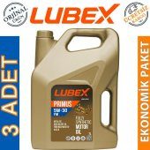 Lubex Primus FM 5W-30 7 Lt Tam Sentetik Motor Yağı (3 Adet) thumbnail 1