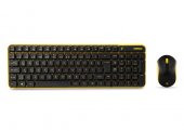 EVEREST KM-4835 KM-4835 Siyah/Turuncu Kablosuz Q Multimedia Klavye + Mouse Set - 6