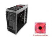 Everest Rampage 79 Siyah 12cm Led Fan Gaming Kasa - 3
