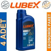 Lubex Robus Turbo 15W-40 1 Lt Mineral Motor Yağı (4 Adet) - 1