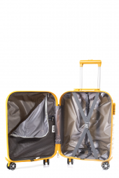 Ççs 05167 Beyaz Büyük Boy Abs Valiz - 5