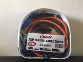 AKÜ TAKVİYE AKTARMA KABLOSU  ÇANTALI TİP 2.3 METRE 25MM - 1