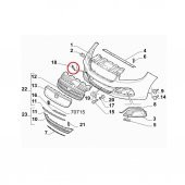 FIAT LINEA Ön Tampon Çeki Kapak (2007 - 2015) 735547959 - 5