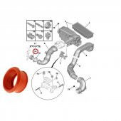 PEUGEOT 407 Turbo Hortum Conta 2004 - 2011 (1434C8) - 4