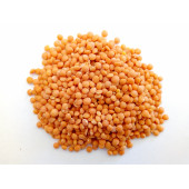 Naturel Cilasız Kırmızı Futbol Mercimek-(5 KG) - 1